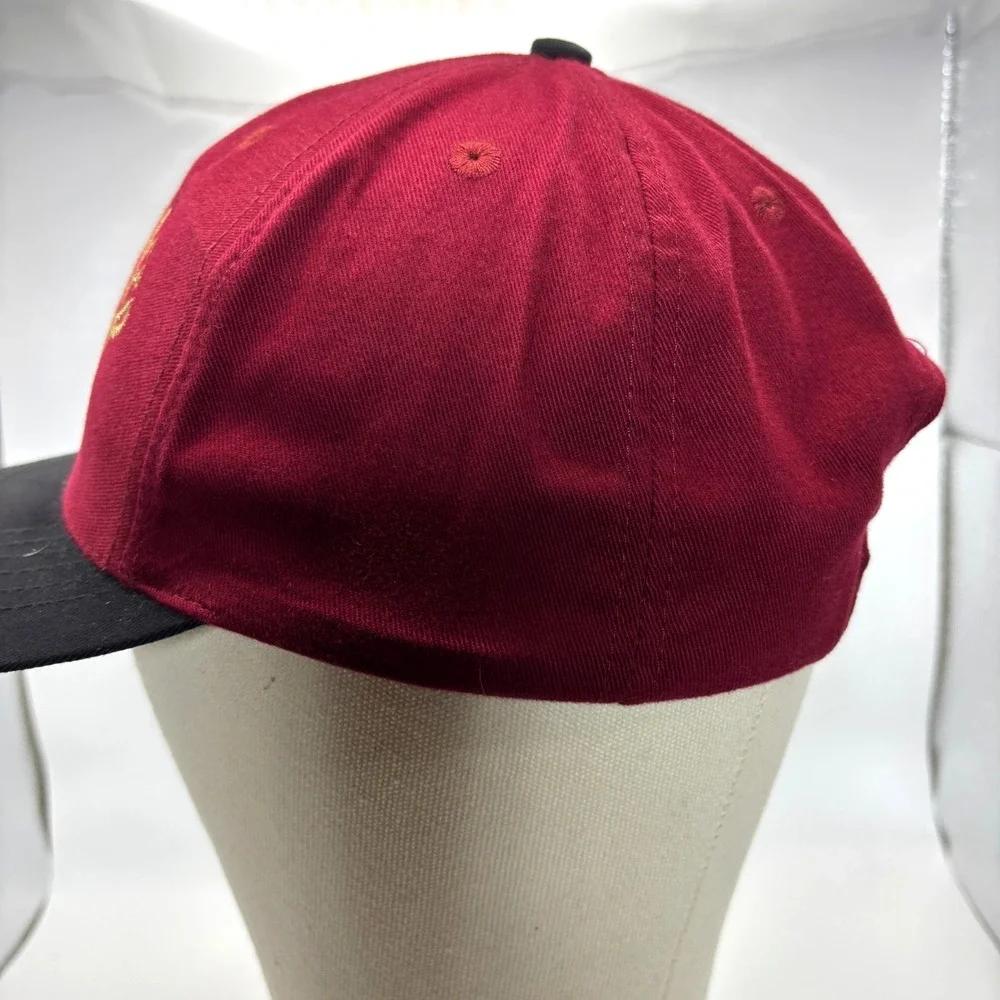 Vintage Goldschläger Yikes Snapback Hat‎ Red Black Taiwan Promo Cap RN 80510 90s